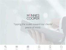 Tablet Screenshot of mcinnescooper.com